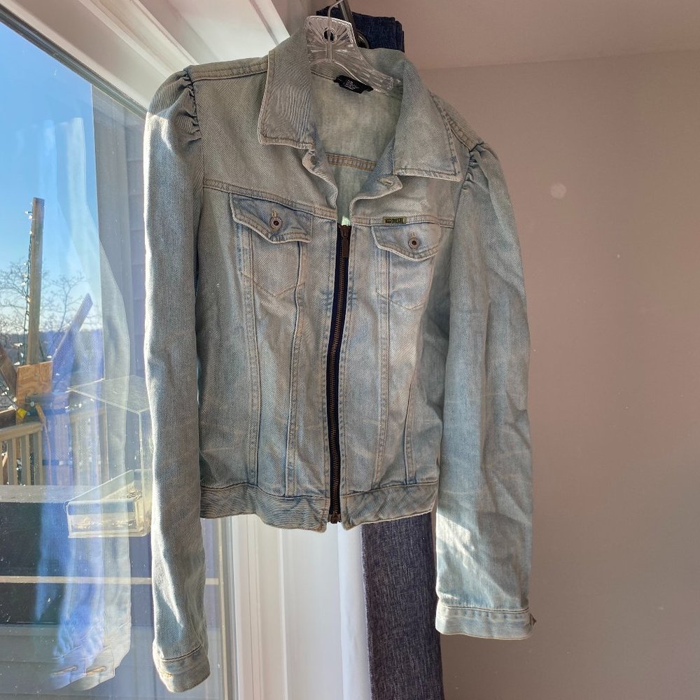 Diesel pale denim jacket, L